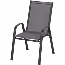- Le design empilable permet de ranger 4 chaises de terrasse les unes sur des autres lorsqu'elles ne sont pas utilisées, ce q ...