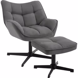 - Le fauteuil pivotant est conçu de manière ergonomique pour offrir un soutien solide à votre corps et soulager le stress et  ...