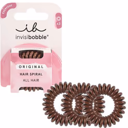 invisibobble Pretzel Brown, Ruban pour cheveux, Marron, Monochromatique, 3 pièce(s)