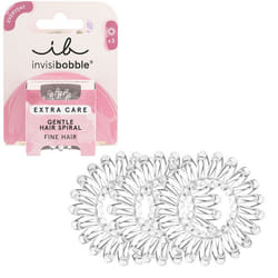 invisibobble Extra Care Crystal Clear accessoire pour cheveux Ruban pour cheveux 3 pièce(s)