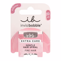invisibobble Extra Care Crystal Clear accessoire pour cheveux Ruban pour cheveux 3 pièce(s)