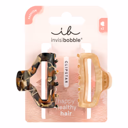 invisibobble Golden Roar, Pince à cheveux, Beige, Marron, Multicolore, Motif, Adultes, 2 pièce(s)