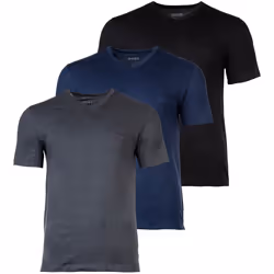 Lot de 3 Tee shirt coton col V  -  Hugo boss - Homme