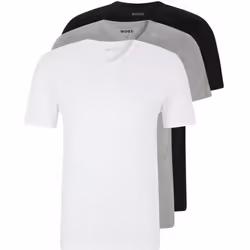 Coffret de 3 TShirt coton col V  -  Hugo boss - Homme