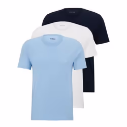 BOSS Hommes TShirtRN 3P Classic Lot de Trois t-Shirts en Jersey de Coton