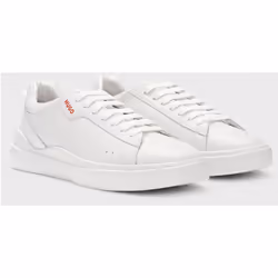 HUGO 50499253_100_36, Femelle, Adulte, Chaussures de sport à la mode, Blanc, Monochromatique, Fermeture par lacet