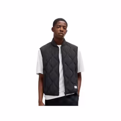 Doudoune sans manche Hugo Line h Homme Noir