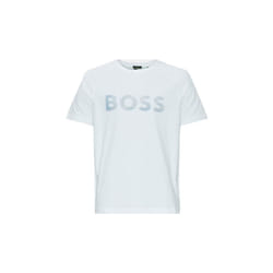 T-SHIRT BLANC REGULAR BOSS EN COTON STRETCH AVEC LOGO DE LA SAISON TEEBERO 1