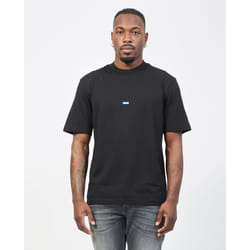 T shirt Hugo Patch logo Homme Noir