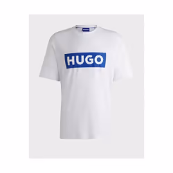 T shirt Hugo Nico Homme Blanc