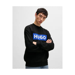 Sweat Hugo crewneck Homme Noir - 2XL