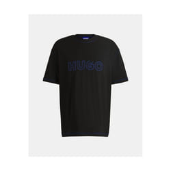 T shirt Hugo Nitlogo Homme Noir