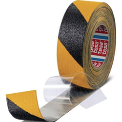 Tesa - Ruban adhésif antidérapant extrêmement flexible 60955 noir/jaune 18 m x 50 mm - 60955-00000-02