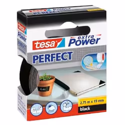 TESA 56341, Noir, Attacher, Étiquetage, Réparer, Renforcer, Métal, PVC, Polycarbonate, Polypropylène, Bois, Rude, Lisse, 2,75 ...