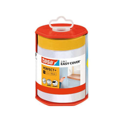 Tesa - Easycover dérouleur + bache et ruban de masquage 33m x 0.55m
