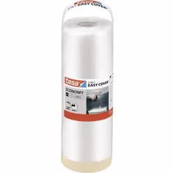 Informations techniques Dimensions produit, largeur : 2.60 m Longueur : 17 m Film tesa Easy Cover ECONOMY pour travaux de pei ...