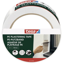 Tesa - pe Putzband 55485-00000-00 Bande adhésive de plâtrage blanc (l x l) 33 m x 50 mm 1 pc(s)