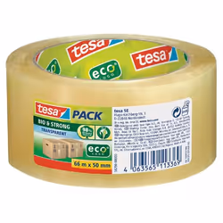 TESA Tesapack, Ruban et joint de papier, Transparent, 66 m, 50 mm, 1 pièce(s)
