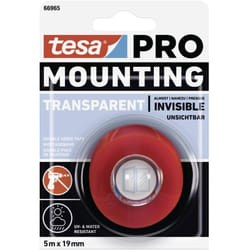 Tesa - Mounting pro Transparent 66965-00001-00 Ruban de montage transparent (l x l) 5 m x 19 mm 1 pc(s)