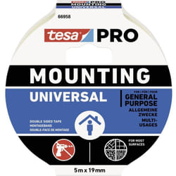 Mounting pro Universal 66958-00001-00 Ruban de montage blanc (l x l) 5 m x 9 mm 1 pc(s) - Tesa
