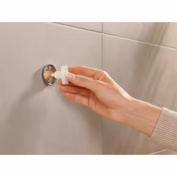 TESA 40582-00000-00 porte-serviettes et anneau porte-serviettes Support de serviette Mural Gris - Vue supplémentaire 6