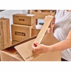 TESA 60013-00000-00 Adhésif de bureau 25 m Papier Marron 6 pièce(s)