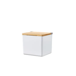 TESA BABOO Beige, Blanc Plastique Rangement de salle de bain