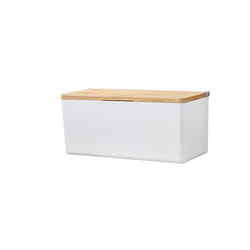TESA BABOO Beige, Blanc Plastique Rangement de salle de bain