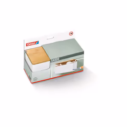 TESA BABOO Beige, Blanc Plastique Rangement de salle de bain