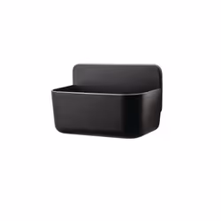 TESA LAVAA, Plastique, Noir, Mural, Panier pour douche, 3 kg, 200 mm