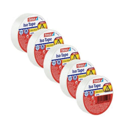 TESA 56192 Adapté à une utilisation à l'intérieur Adapté à une utilisation extérieure 10 m Polyvinyl chloride (PVC) Blanc