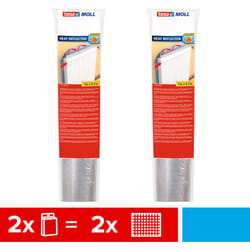 Tesa - Film réfléchissant moll® pour radiateurs en paquet de 2 - film isolant pour le chauffage - film réfléchissant pour stocker la chaleur et