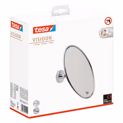 TESA 40610-00000-00 miroir de maquillage Vis Rond Argent