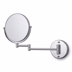 TESA 40611-00000-00 miroir de maquillage Vis Rond Argent