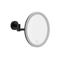 TESA 40612-00000-00 miroir de maquillage Vis Rond Noir