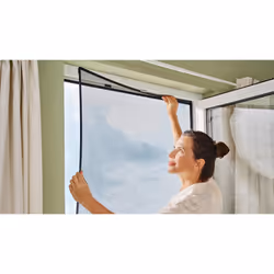 TESA 55360-00001-00 moustiquaire fenêtre Anthracite - Vue supplémentaire 11