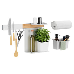 TESA 700430000000 Titulaire Blanc, Bois Métal 1 pièce(s)