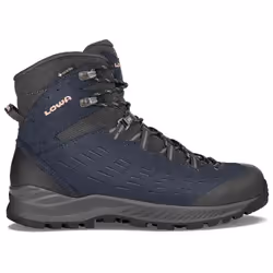 Chaussure de randonnée femme - Lowa Explorer II GTX Mid WS - Navy/rosé - Respirant