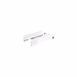 Profilé latéral de tiroir AvanTech YOU, H101mm x L550mm, blanc, gauche et droite - HETTICH - 9353389