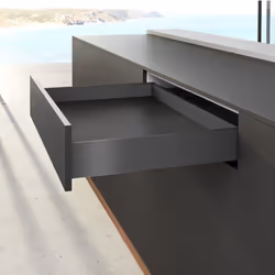 Hettich 9353424 glissière et coulisse pour tiroir 400 mm