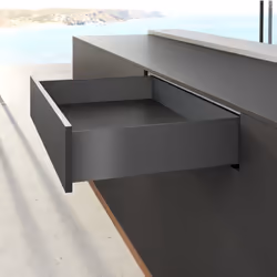 Hettich 9353432 glissière et coulisse pour tiroir 350 mm