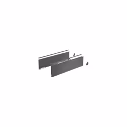 Profilé latéral de tiroir AvanTech YOU, hauteur 139 mm, gauche et droite - HETTICH - 9353 - Réglage vertical, latéral et d'in ...