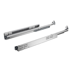 Coulisse pour tiroir bois v6 5d push to open 30kg - Longueur : 250 mm Hettich