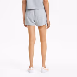 Puma Short Essentials Gris Femme