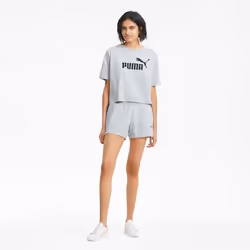 Puma Short Essentials Gris Femme