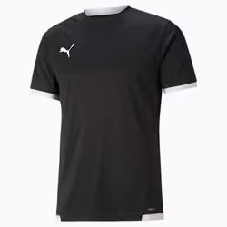 PUMA 704917_03_XXL, XXL, SML, Black/White, Encolure torsadée, 1 pièce(s)