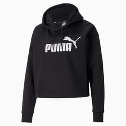 Puma Hoodie Essentials+ Cropped Noir Femme