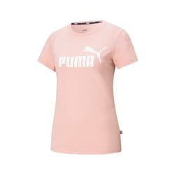 PUMA T-Shirt Ess Logo Tee Rose - Femme/Adulte