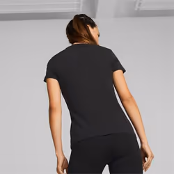 Puma T-Shirt Essentials Noir Femme - Vue supplémentaire 5