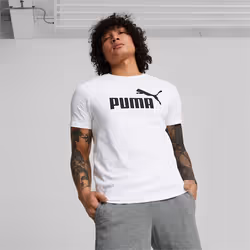 PUMA 586666_02_XL, Adulte, Mâle, XL, SML, White, Encolure torsadée